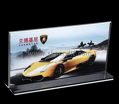 Display manufacturers customize plexi t sign holder SH-149