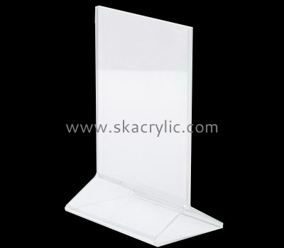 Factory direct sale acrylic display retail sign holder counter sign holder SH-079