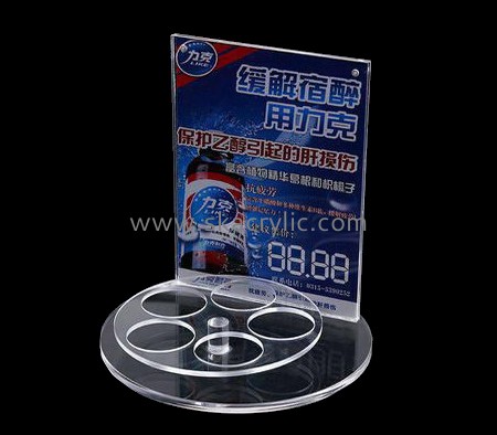 Wholesale acrylic poster holders acrylic tabletop sign holders acrylic holders display SH-037