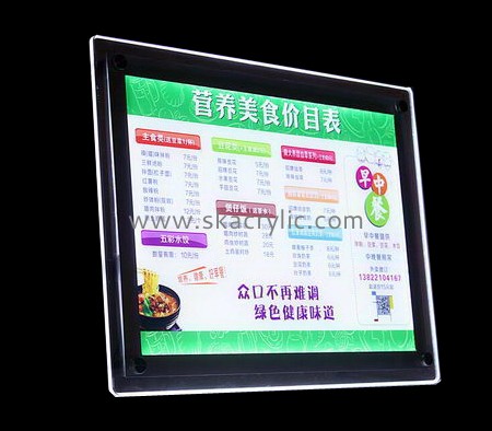 Wholesale sign holder acrylic acrylic price list sign holder SH-023