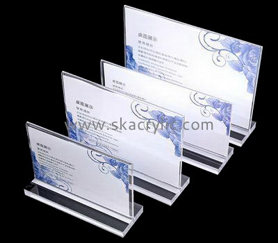 Factory hot selling acrylic Factory wholesale acrylic sign holder SH-018