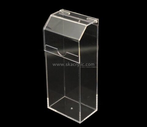 Customize acrylic brochure box BH-1658