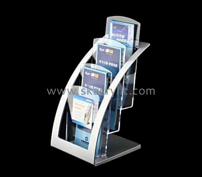 Customize acrylic magazine stand BH-1642