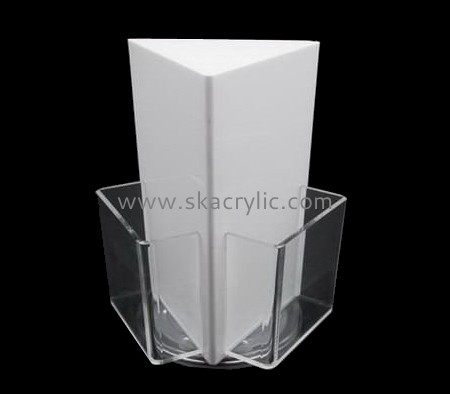 Customize acrylic tri fold brochure holder BH-1628