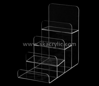 Customize plexiglass tiered literature holder BH-1624