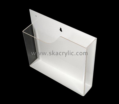 Customize acrylic wall hanging brochure holder BH-1570