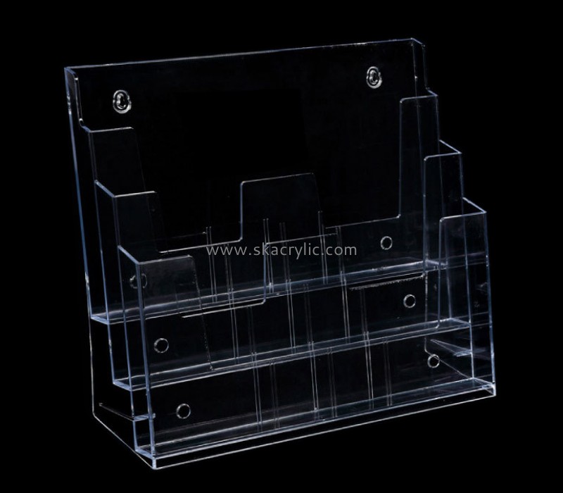 Customize perspex 3 tier brochure holder BH-1460