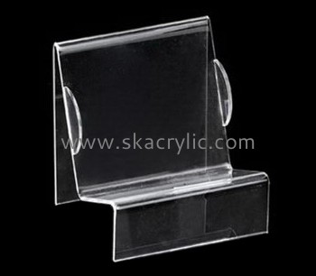 Customize transparent plastic brochure holder BH-1449