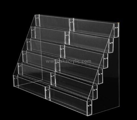 Customize clear acrylic 6 tier brochure holder BH-1398