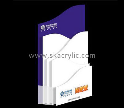 Customize acrylic vertical magazine holder BH-1338