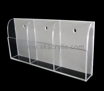 Customize acrylic pamphlet holder wall mount BH-1313