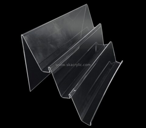 Customize clear acrylic countertop brochure holder BH-1289