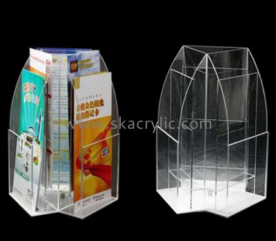 Customize clear acrylic brochure display holder BH-1285