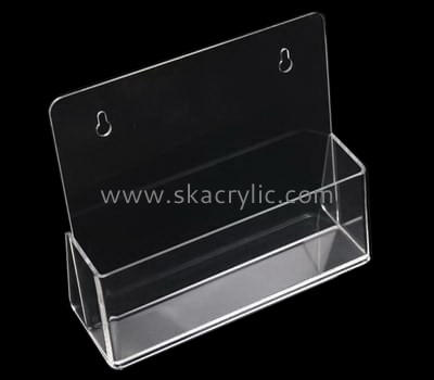 Customize clear acrylic business card holder desk BH-1282