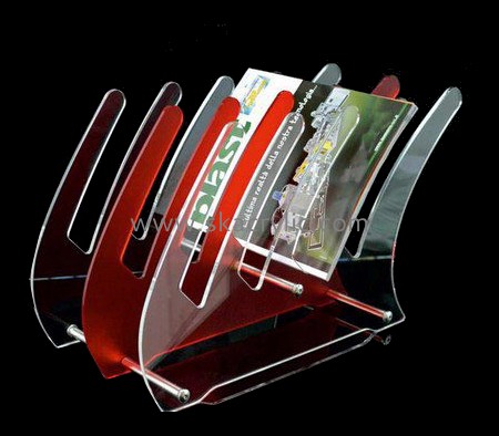 Customize acrylic magazine file holder BH-1266