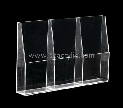 Customize clear acrylic brochure holder BH-1196