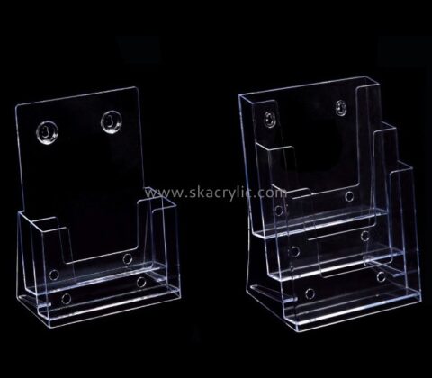 Customize acrylic literature holder wall mount BH-1194