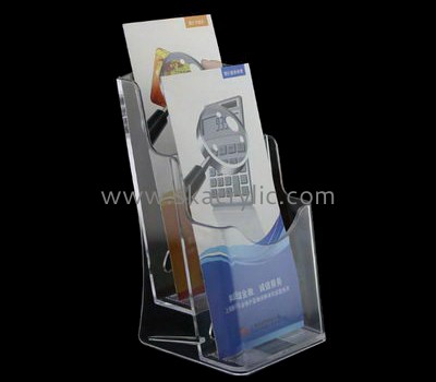 Acrylic company custom perspex catalogue display stand BH-1126