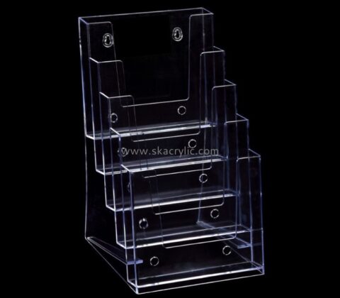 Acrylic display manufacturer custom acrylic literature stands brochure holders BH-1034