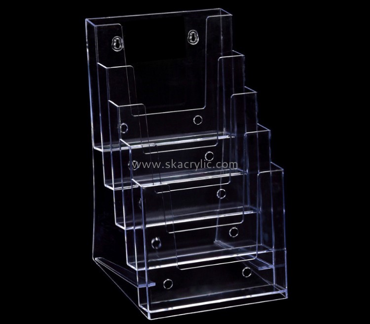 Acrylic display manufacturer custom acrylic literature stands brochure holders BH-1034