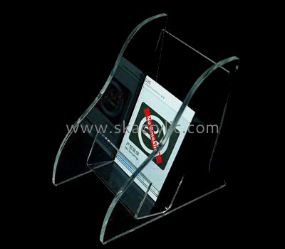 Clear acrylic supplier custom plexiglass fabrication pamphlet holder BH-1023