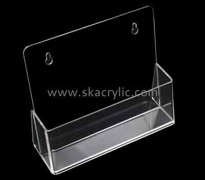 Acrylic company custom table top literature pamplet holder BH-1014