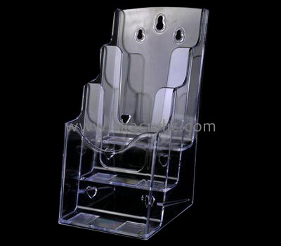 Acrylic manufacturers custom cheap acrylic plastic wall mount brochure holder BH-890