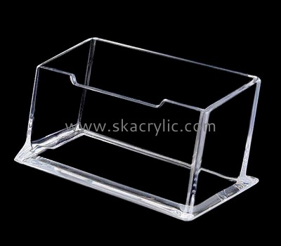 Acrylic display manufacturers custom design plastic greeting card holder display BH-886