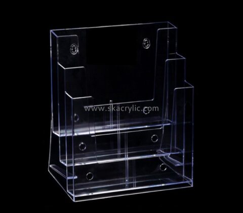 Acrylic factory custom acrylic plastic brochure holders BH-802