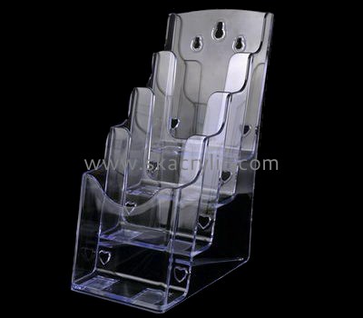 Perspex manufacturers customized acrylic brochure wall display holder BH-775