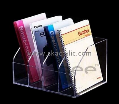 Acrylic manufacturers customized acrylic desk file organizer holder BH-737