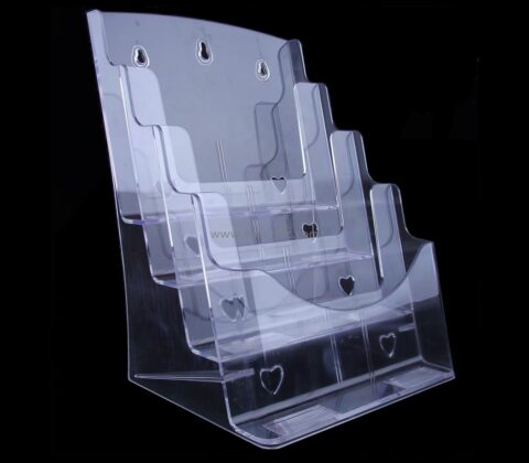 Lucite manufacturer customized acrylic brochure holders wall mount BH-733