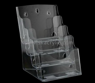 Acrylic plastic supplier customized acrylic wall brochure holders displays BH-719