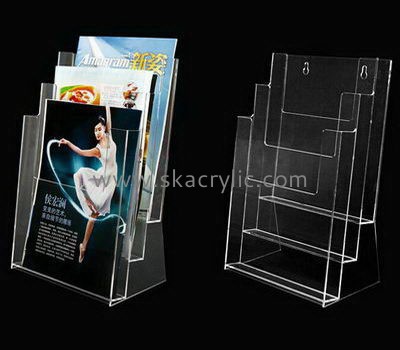 Perspex manufacturers customized acrylic leaflet brochure holder BH-706