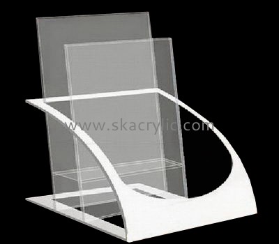 Lucite manufacturer customized acrylic leaflet stand holders BH-667