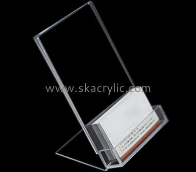 Display stand manufacturers customized acrylic rack card holders BH-646