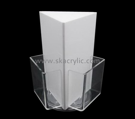 Acrylic plastic supplier customized acrylic flyer brochure holder stands BH-644