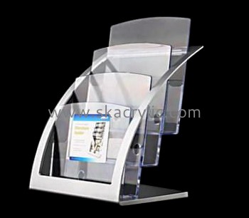 Lucite manufacturer customized acrylic flyer stand brochure holder BH-616