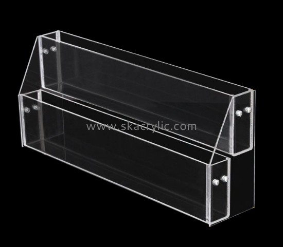 Display stand manufacturers customized plexiglass acrylic holders for flyers BH-612