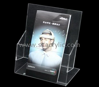 Lucite manufacturer customized 6 x 9 brochure holder BH-599