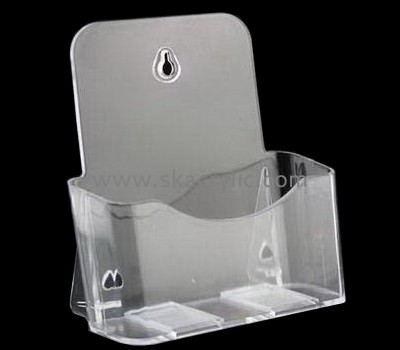 China acrylic manufacturer customized acrylic display holders for flyers BH-596