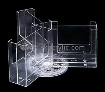 Acrylic products manufacturer customized plastic flyer brochure holders BH-571