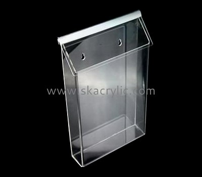 Acrylic plastic supplier customized outdoor flyer brochure holder BH-559