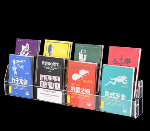 Acrylic display manufacturers customized plastic acrylic wall displays postcard holder BH-519