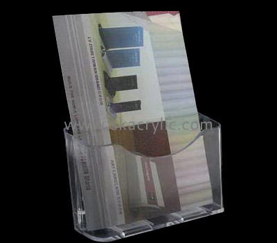 China acrylic manufacturer customized magazine leaflet display rack stand BH-511