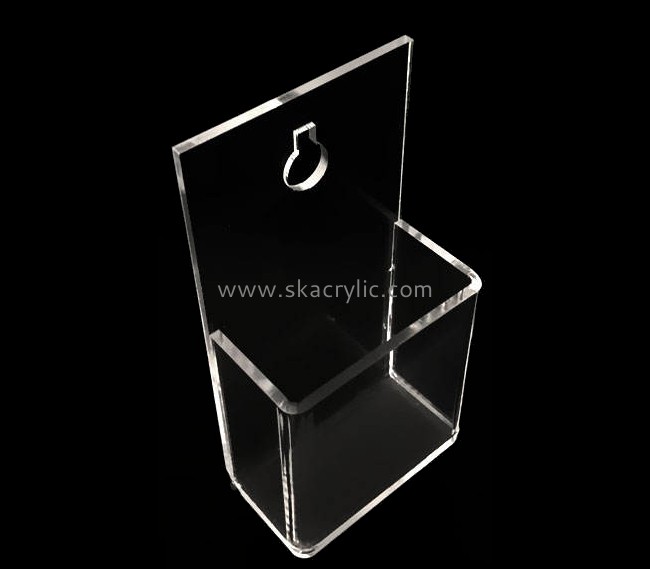 China acrylic manufacturer customized wall mount acrylic brochure holders literature display BH-494