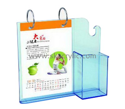 Plexiglass manufacturer custom acrylic desk calendar holder with stand BH-467