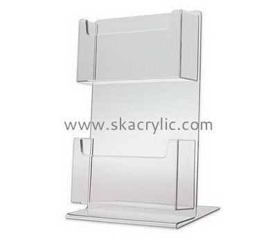 Plexiglass manufacturer custom acrylic business name card holder BH-459