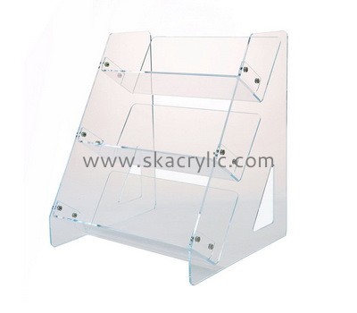 Hot sale acrylic brochure holder standee a4 clear file folder document holder clear plastic document holder BH-140