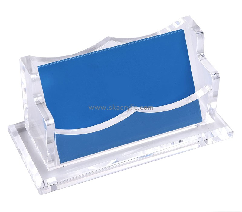 Customized acrylic card holder name card holder plastic credit card holder BH-121